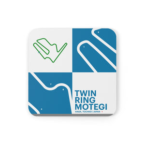 Twin Ring Motegi - Cork Back Coaster