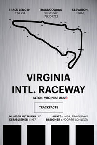 Virginia International Raceway - Corsa Series - Raw Metal