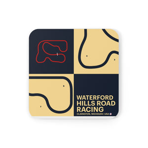 Waterford Hills Road Racing - Cork Back Coaster