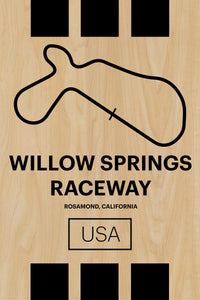 Willow Springs Raceway - Pista Series - Wood