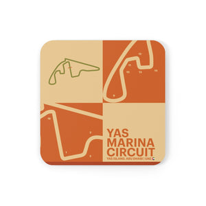 Yas Marina Circuit - Cork Back Coaster