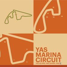 Load image into Gallery viewer, Yas Marina Circuit - Garagista Series
