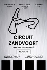 Circuit Zandvoort - Corsa Series - Raw Metal